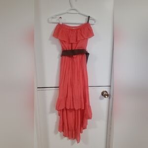 off the shoulder dress